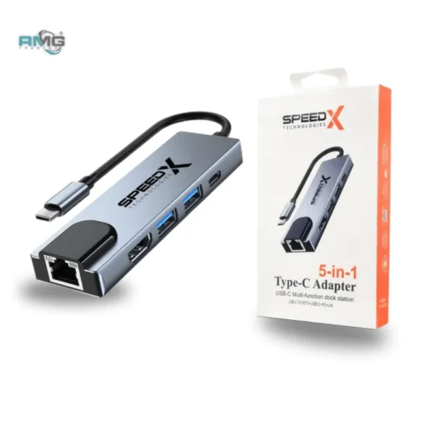 Speed-X SP-TC501 5-in-1 Type-C converter