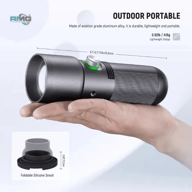 Professional snoot light for photography