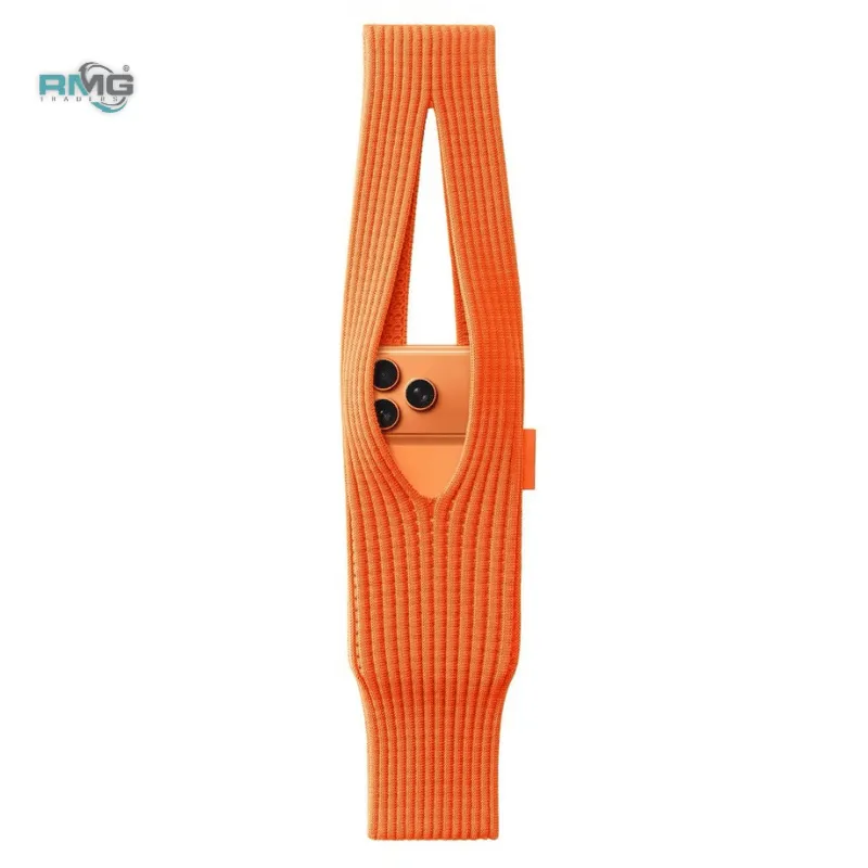 Knitted mobile phone shoulder carry bag
