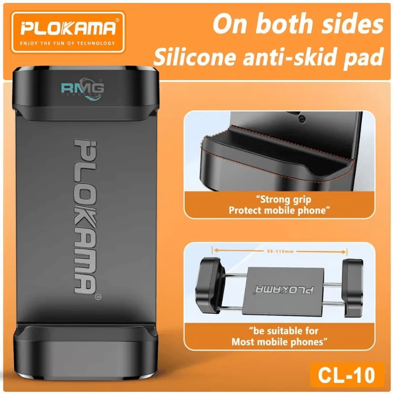 Plokama phone clip for photography