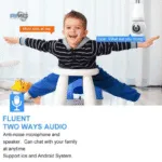 Home security LED bulb camera