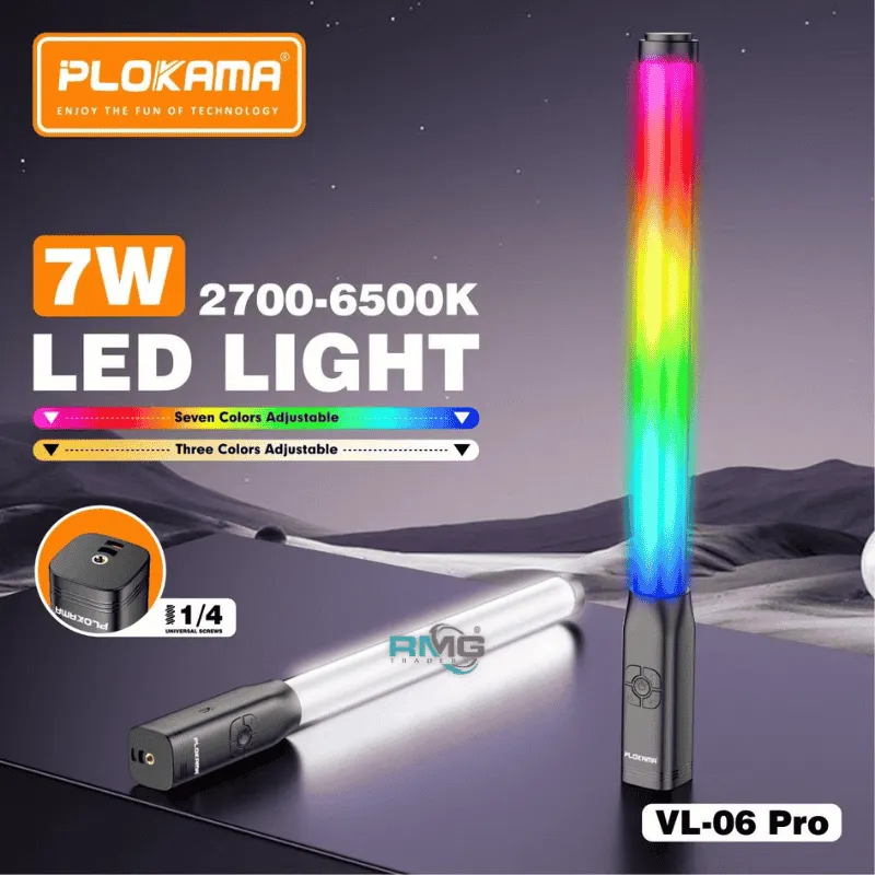 Plokama VL-06 Pro content creation light