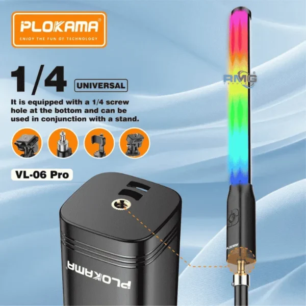 Plokama adjustable RGB fill light