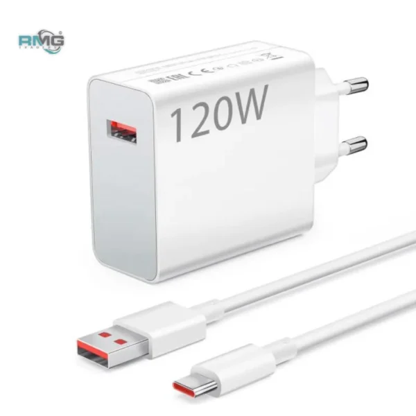 Xiaomi 120W fast wall charger EU plug