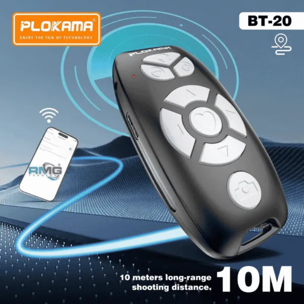 Bluetooth remote with zoom control