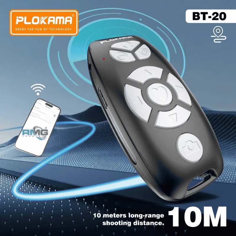 Bluetooth remote with zoom control