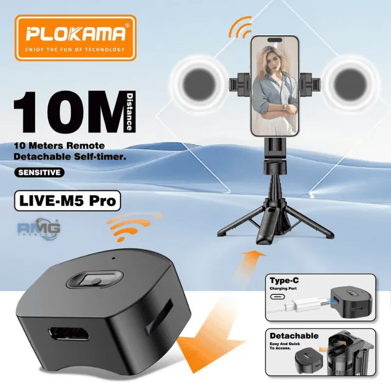 3 in 1 handle tripod selfie stick