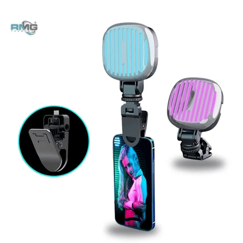 Rechargeable RGB LED fill lamp