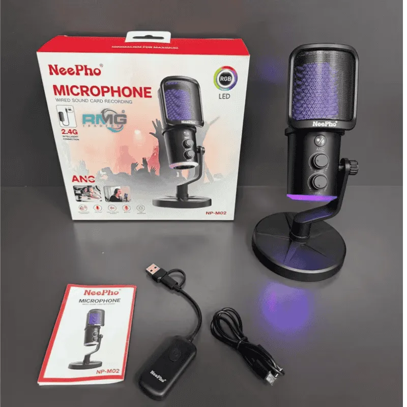 Neepho M02 condenser mic for recording
