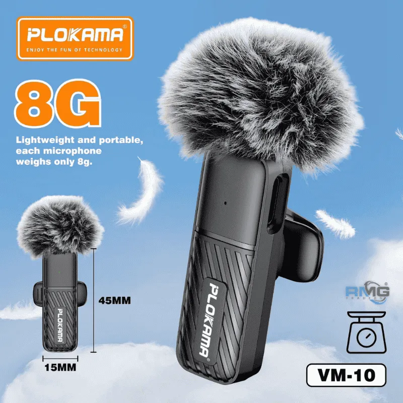 Plokama VM10 for vlogging and interviews