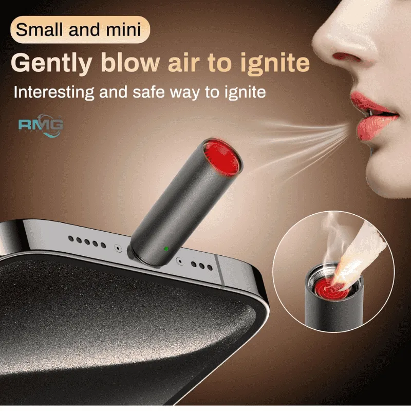 USB Type-C no-flame electric lighter.