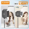 Professional LED video light for filming
