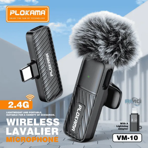 VM 10 Professional wireless lapel microphone
