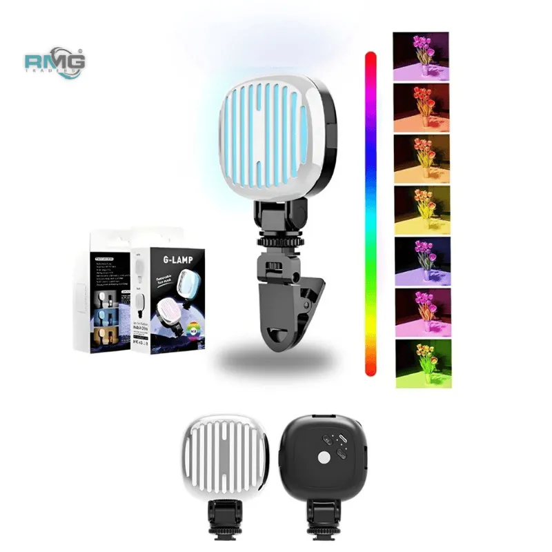 Mini LED light for selfies and videos