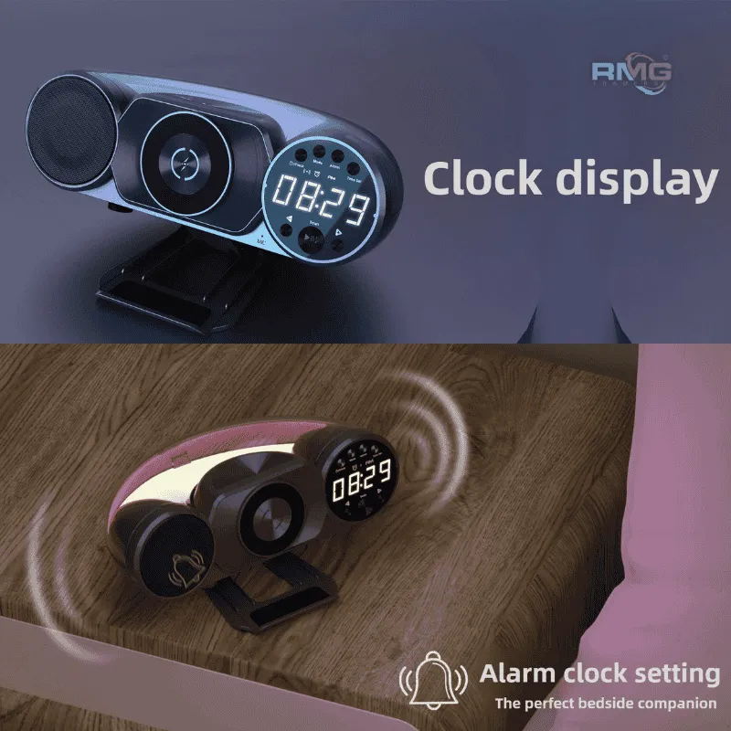 RGB party speaker close view