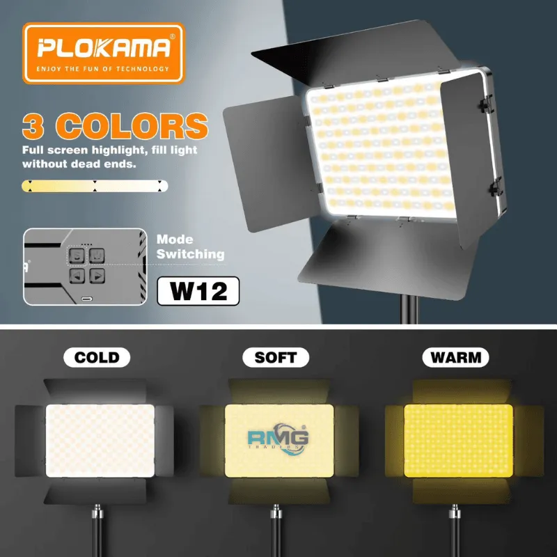Handheld LED light for content creation