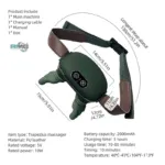 deep tissue back massage pillow