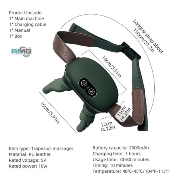 deep tissue back massage pillow