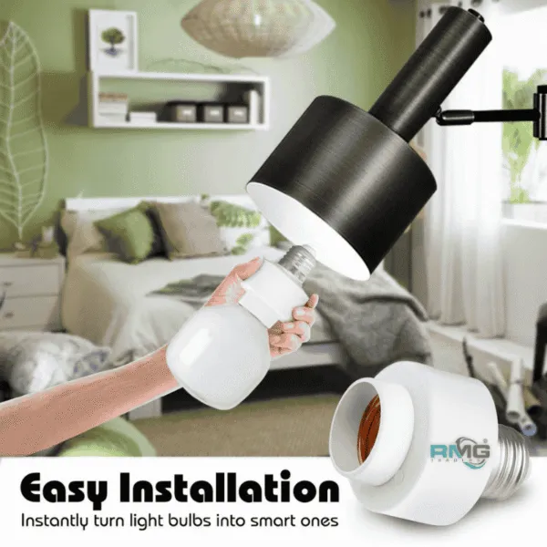 E27 smart light bulb holder