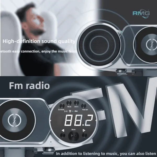 Multi-functional RGB audio speaker