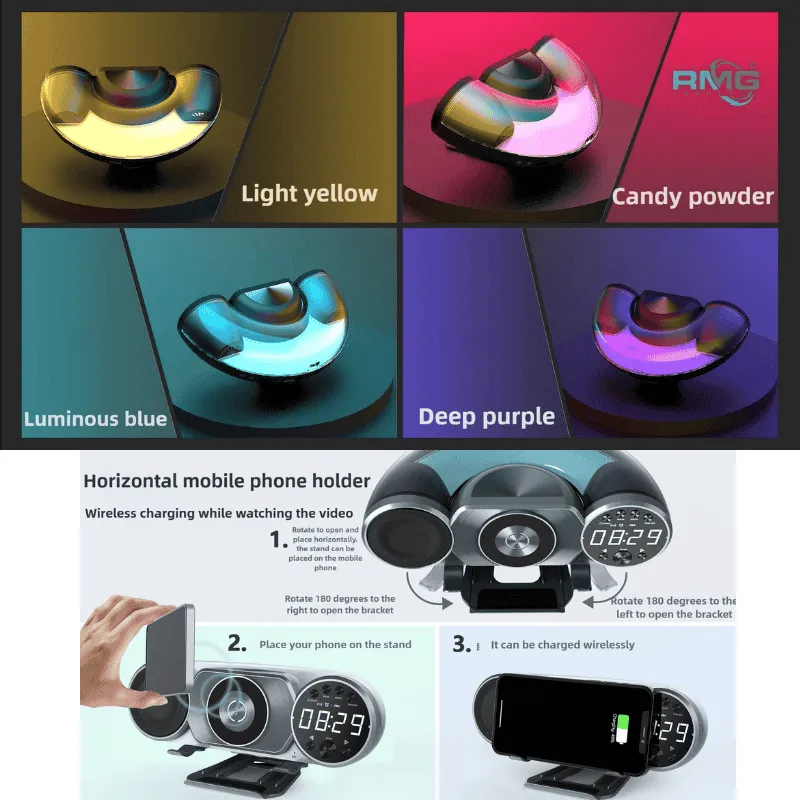 Decorative LED light Bluetooth speaker