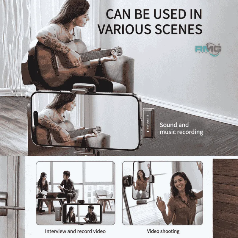 Clip on wireless microphone VEN-DENS