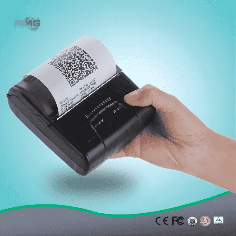 mini rechargeable thermal printer for shop