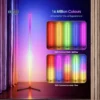 modern color changing corner lamp