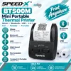 RMG TRADERS SPEED-X BT500M Mini Portable 58mm Bluetooth + USB Thermal Printer