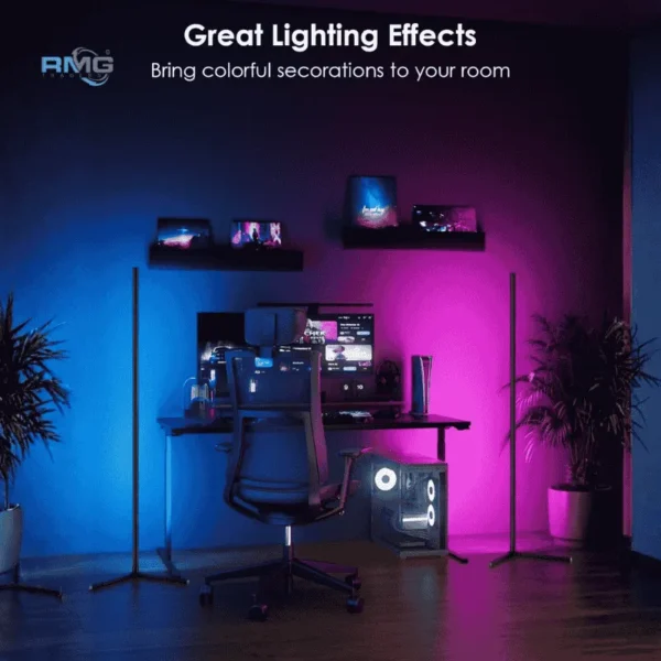 modern RGB standing floor lamp