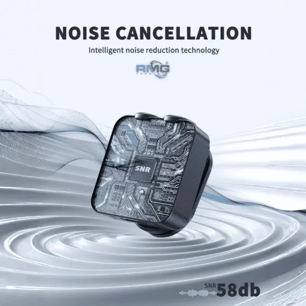 portable wireless microphone with 650mAh battery