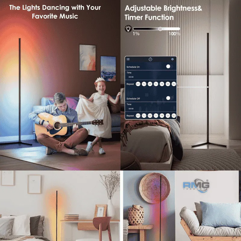 LED floor lamp for living room