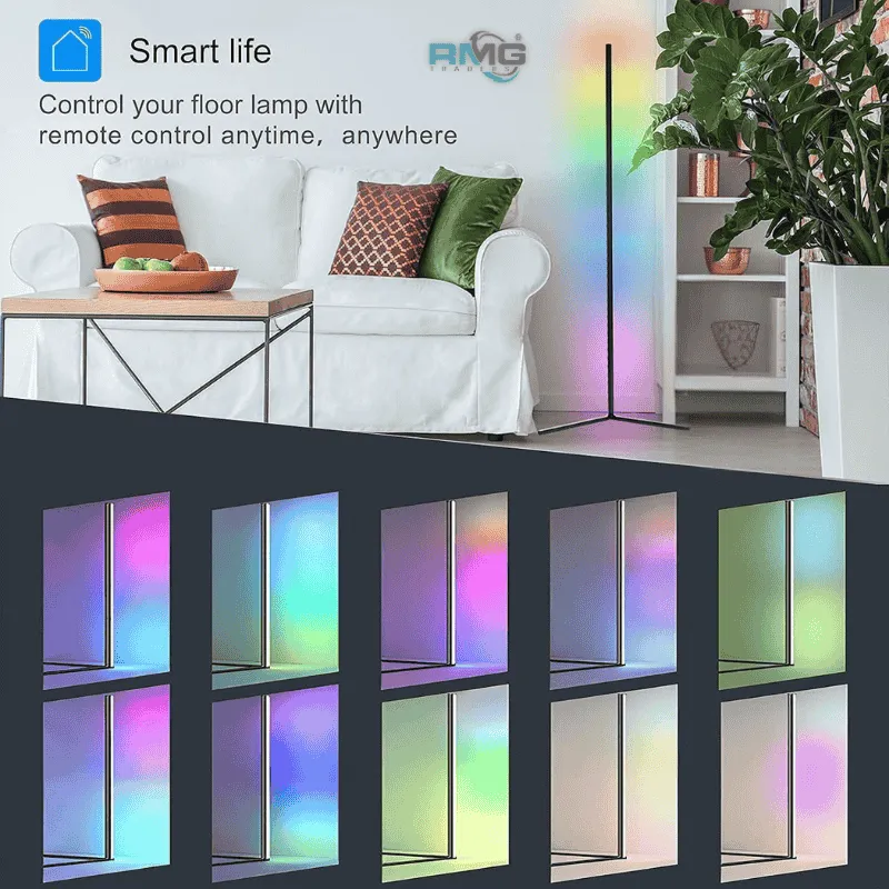 color changing floor lamp