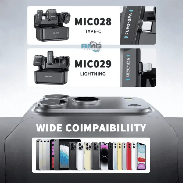wireless mic for live performance and streaming