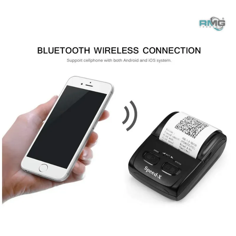 SPEED-X BT500M mini portable printer