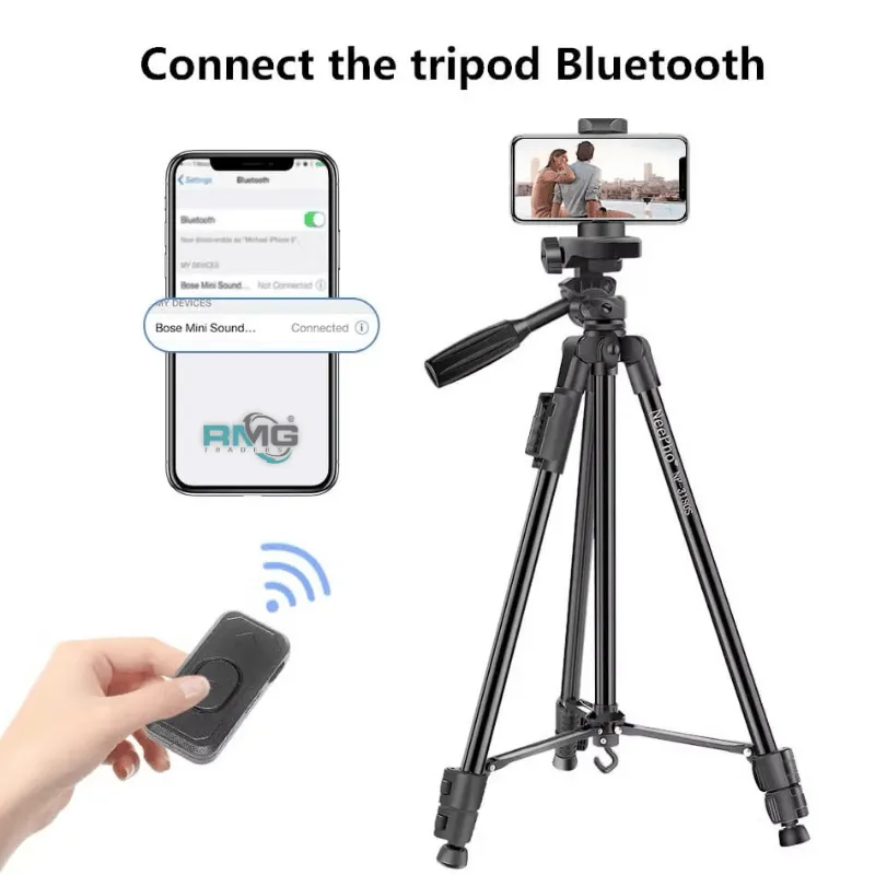 foldable selfie stick with tripod base