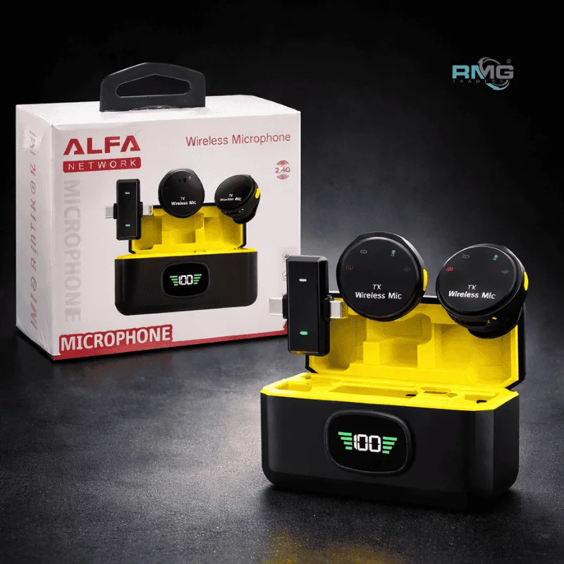 Type-C Lightning dual wireless microphone