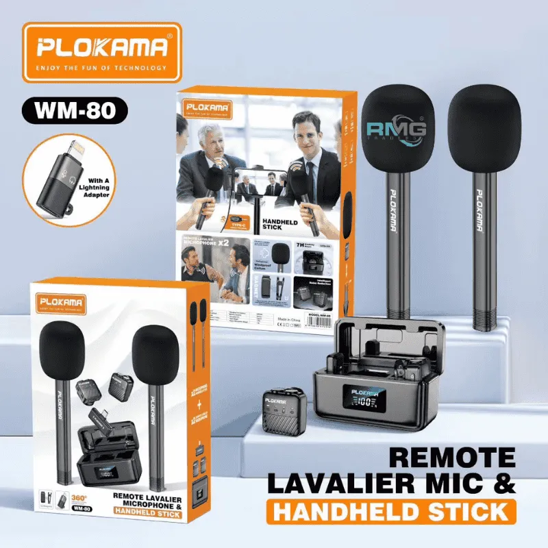 WM-80 microphone for content creators