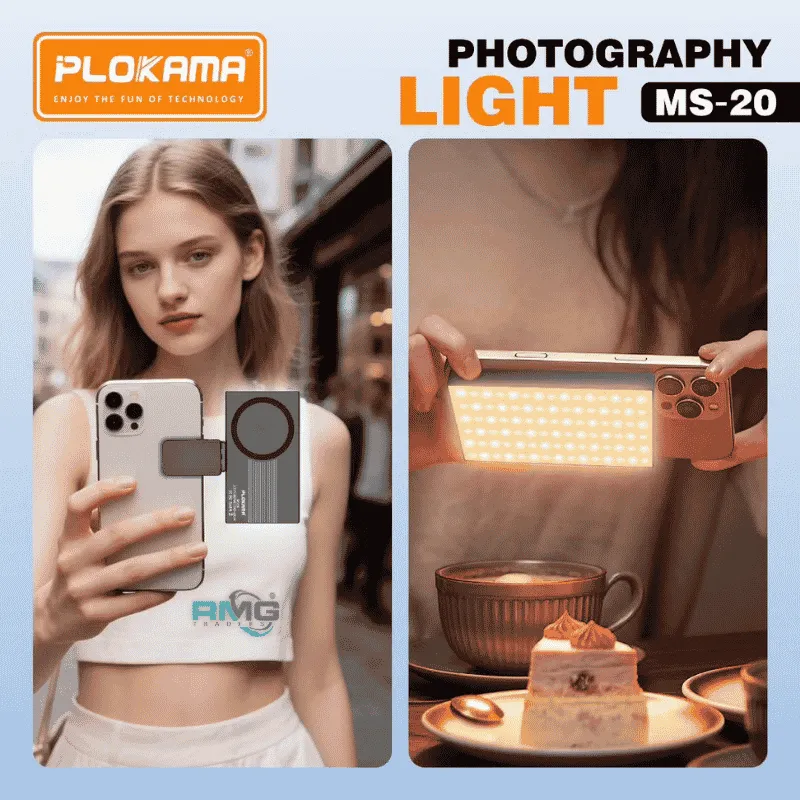 Plokama MS-20 magnetic photography light