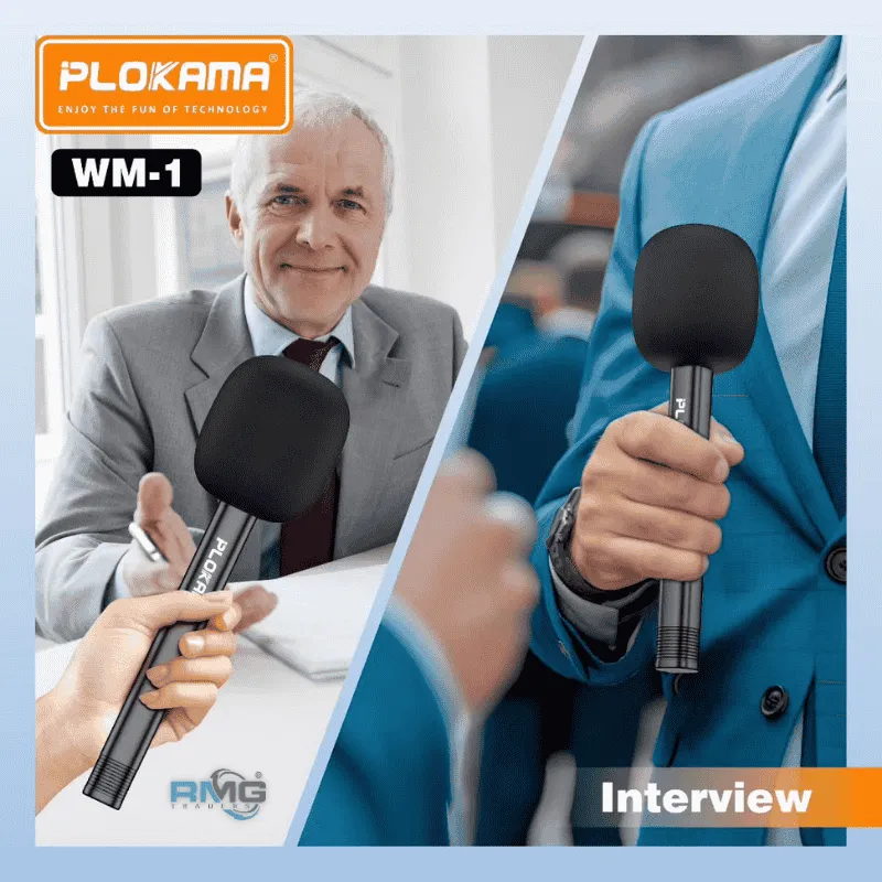 Plokama WM1 handheld wireless microphone