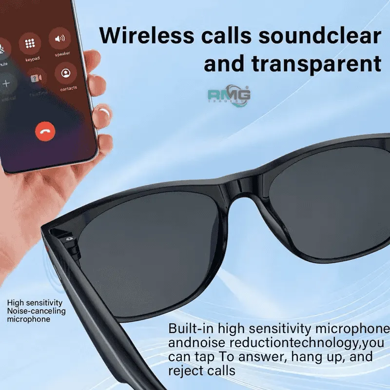 cycling Bluetooth sunglasses with speakers