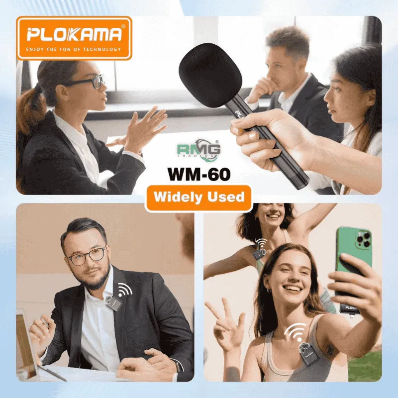 handheld stick microphone setup