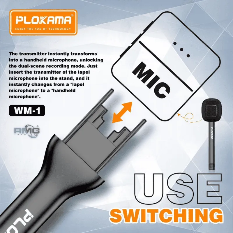 handheld microphone for vlogging