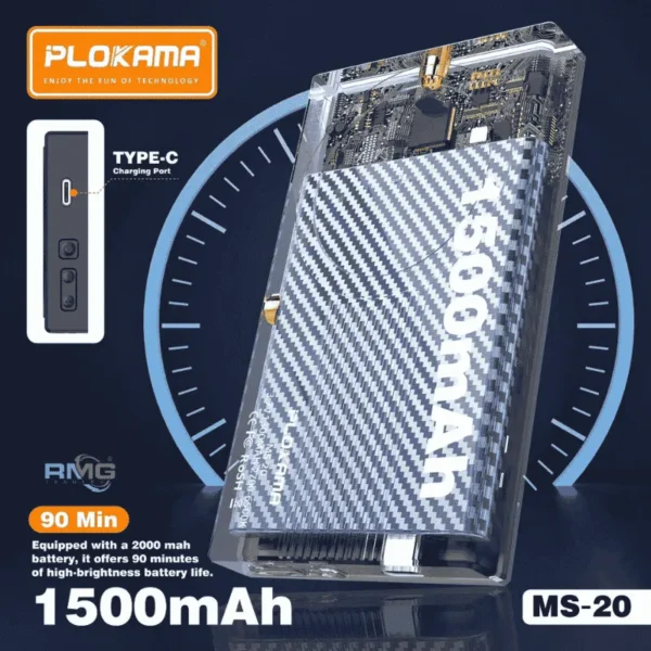compact Plokama MS-20 video light