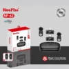 NeePho NP-62 ANC Wireless Collar Microphone – Type-C & Lightning Mini Clip Mic with Magic Voice Modes