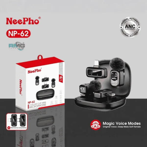 ANC noise reduction wireless microphone