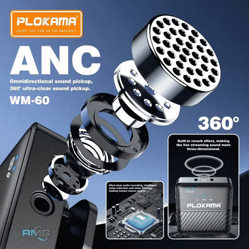 WM-60 ultra clear audio microphone