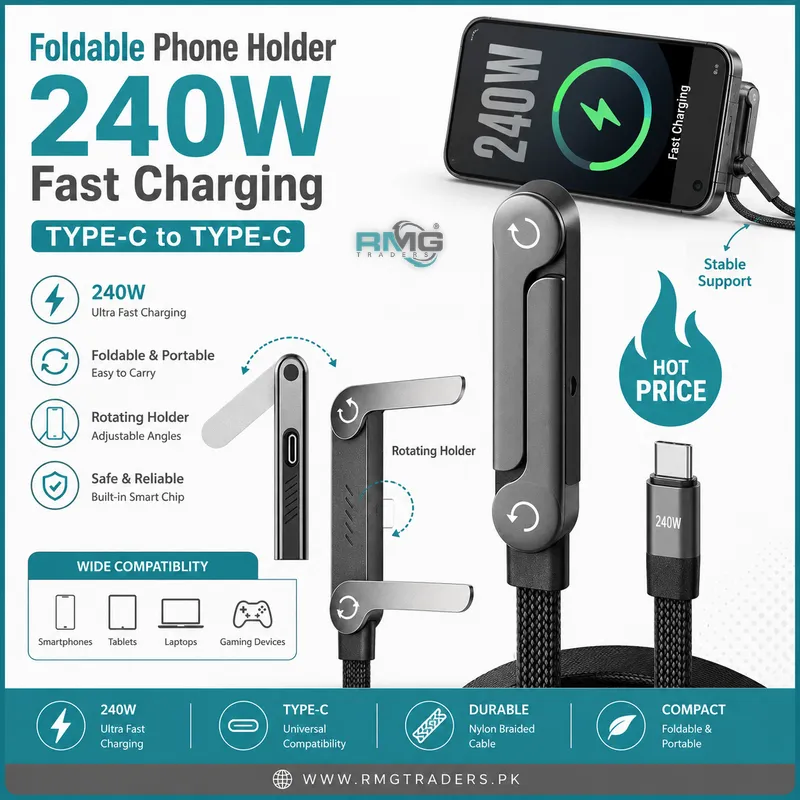 New 240w fast charging cable Pakistan