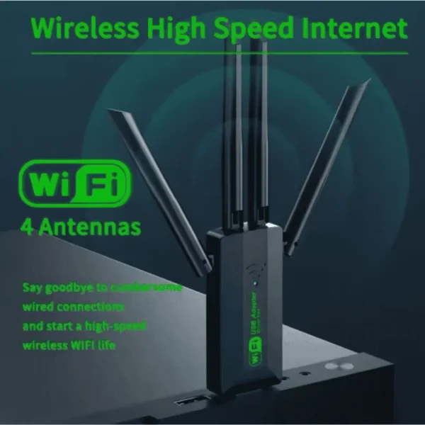 UAC33D wireless adapter for PC laptop