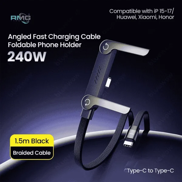 angled Type C connector close view